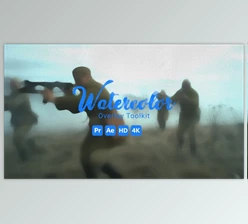 Download Watercolor Overlay Toolkit (Videohive 49351400) - AE Project