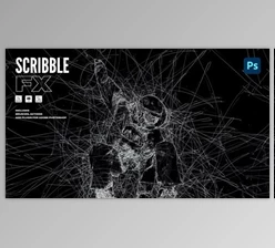 Download Pencil Scribble FX Photoshop Plugin CQ8M3TV