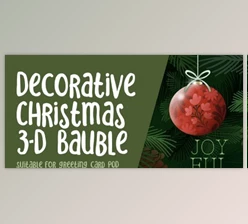 Download 3D Christmas Bauble in Procreate with 10 Brushes, Metallic Overlay and Color Palettes