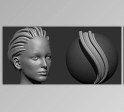 Download Make Your Very Own Custom Hair Brush And Hairstyle In Zbrush