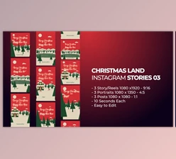 Download Christmas Land Instagram Stories 03 (Videohive 49483957) - AE Project