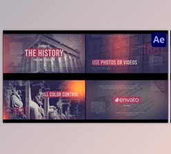 Download The Cinematic History Slideshow for After Effects (Videohive 49457137) - AE Project