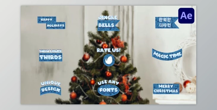 Download Snow Lower Thirds | After Effects (Videohive 49457650) - AE Project