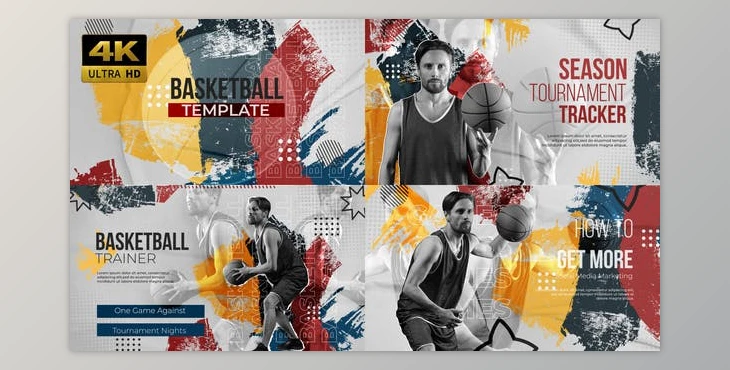 Download Basketball sports opener (Videohive 49461453) - AE Project