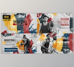 Download Basketball sports opener (Videohive 49461453) - AE Project