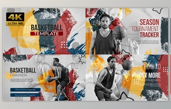 Download <span class='badge badge-warning'>Basketball</span> sports opener (Videohive 49461453) - AE Project