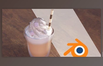 Download <span class='badge badge-warning'>Create</span> a realistic Coffee cup in Blender