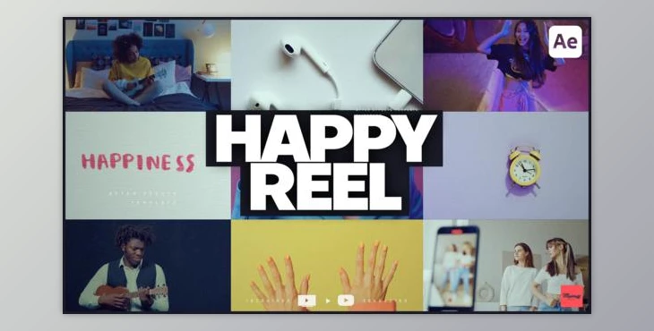 Download Happy Reel (Videohive 49461671) - AE Project