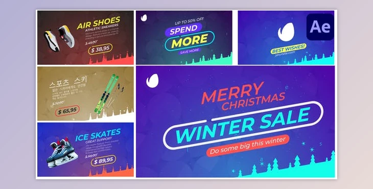 Download Winter Sale for After Effects (Videohive 49457708) - AE Project