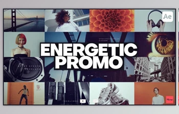 Download <span class='badge badge-warning'>Energetic</span> Promo (Videohive 49423541) - AE Project