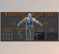 Download Blender Market – Weight Paint And Bones: A Blender Toolkit v1.1.0