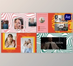 Download Youtube Endscreens for After Effects (Videohive 49574467) - AE Project