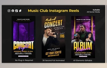 Download Music <span class='badge badge-warning'>Club</span> Instagram Reels (Videohive 49562058) - AE Project