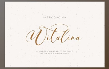 Download Witalina Handwritten <span class='badge badge-warning'>Font</span>