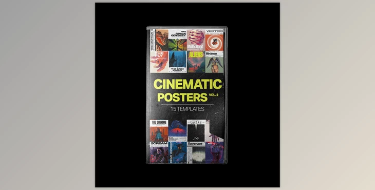Download Tropic Colour Cinematic Social Media Poster Templates Vol 2
