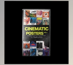 Download Tropic Colour Cinematic Social Media Poster Templates Vol 2