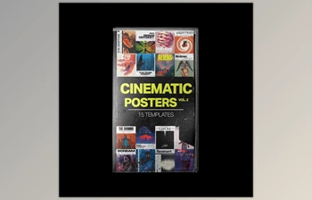 Download Tropic Colour Cinematic Social Media Poster Templates Vol <span class='badge badge-warning'>2</span>