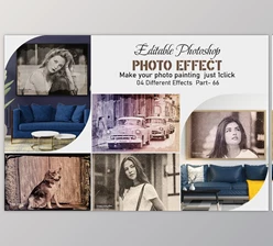 Download Editable Vintage Photoshop Effect