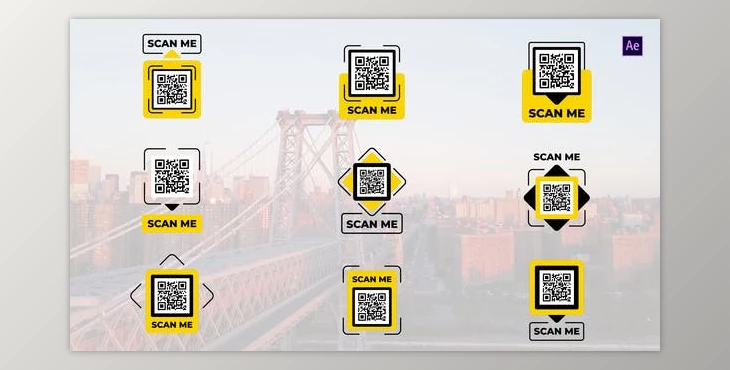 Download Simple QR Code After Effects (Videohive 47593962) - AE Project