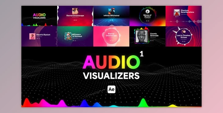 Download Audio Visualizers Pack 1 (Videohive 49660835) - AE Project