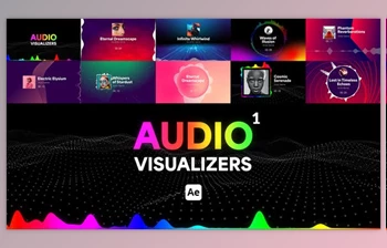 Download Audio Visualizers <span class='badge badge-warning'>Pack</span> 1 (Videohive 49660835) - AE Project