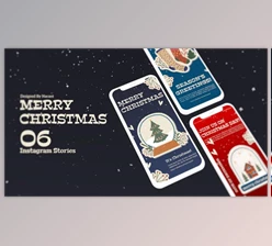 Download Merry Christmas Instagram Storie (Videohive 49588820) - AE Project