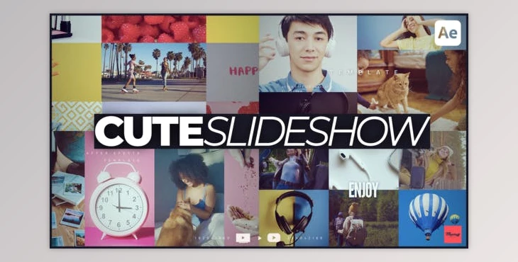 Download Cute Slideshow (Videohive 49553112) - AE Project