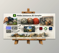 Adobe - Download Substance 3D Sampler v6.0.1 (Win, Mac-v4.1.0)