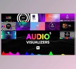 Download Audio Visualizers Pack 5 for Premiere Pro (Videohive 49661106)