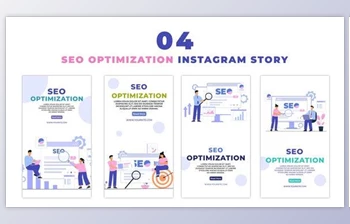 Download SEO Optimization 2D <span class='badge badge-warning'>Character</span> Instagram Story (Videohive 47440893) - AE Project
