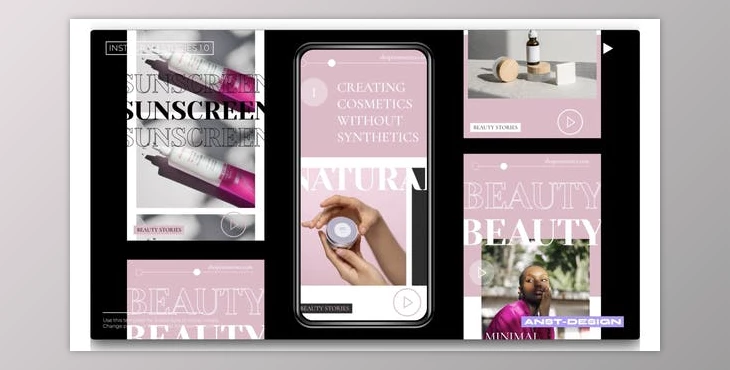 Download Simple Beauty Shop Stories Instagram (Videohive 47411387) - AE Project