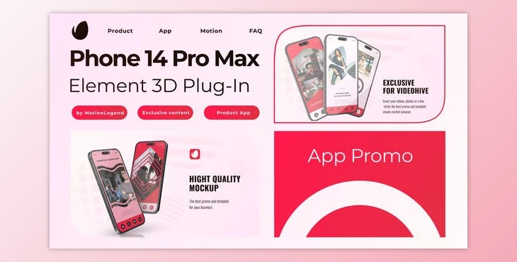 Download App Phone 15 3D Presentation (Videohive 49698608) - AE Project