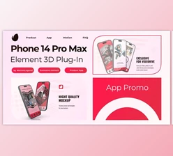 Download App Phone 15 3D Presentation (Videohive 49698608) - AE Project