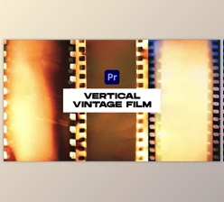 Download Vertical Vintage Film Transitions | TikTok, Shorts, Reels (Videohive 49269962) - PR Project