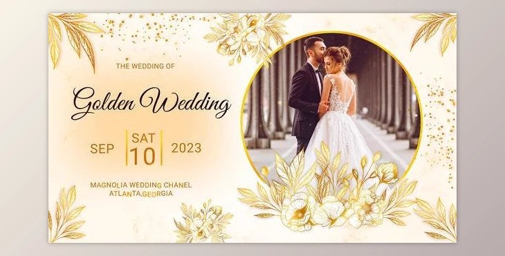 Download Golden Wedding (MOGRT) (Videohive 47690215)