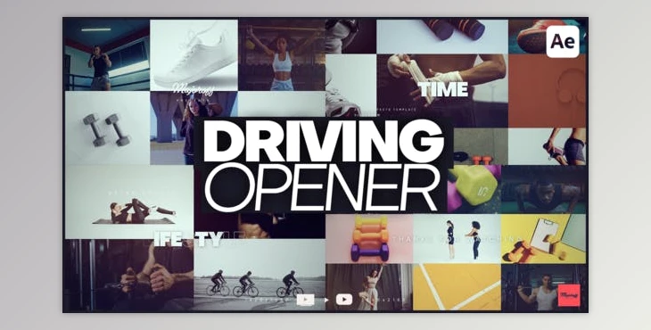 Download Driving Opener (Videohive 49676997) - AE Project
