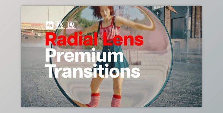 Download Premium Transitions Radial Lens (Videohive 49724828) - AE Project