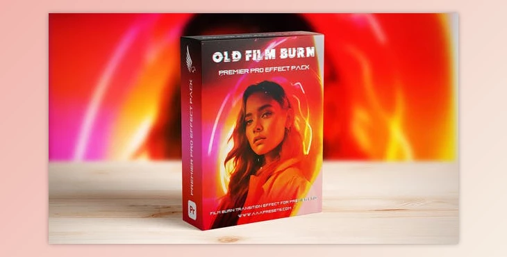 Download Vintage Old 35mm Film Burn Transition Pack (Videohive 49684810) - PR Project