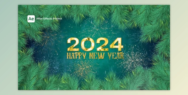 Download New Year Countdown 2024 (Videohive 49779837) - AE Project
