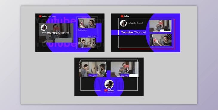 Download Youtube End Screen 0.2 (Videohive 49744554) - AE Project