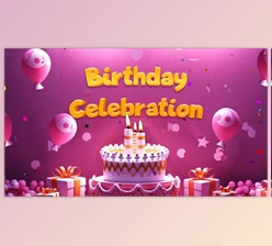 Download Beautiful 3D Birthday Party Invitation Slideshow (Videohive 49758975) - AE Project