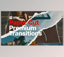 Download Premium Transitions Paper Cut (Videohive 49717425) - AE Project