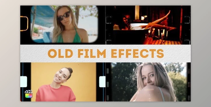 Download Old Film FX | FCPX Effect Presets (Videohive 49660540)