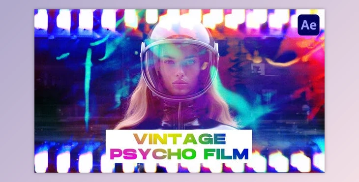 Download Vintage Psycho Film Transitions | After Effects (Videohive 49741550) - AE Project