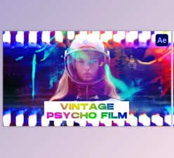 Download Vintage Psycho Film Transitions | After Effects (Videohive 49741550) - AE Project