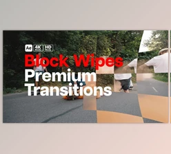 Download Premium Transitions Block Wipes (Videohive 49816426) - AE Project