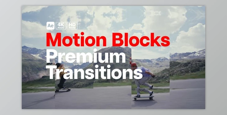 Download Premium Transitions Motion Blocks (Videohive 49797652) - AE Project