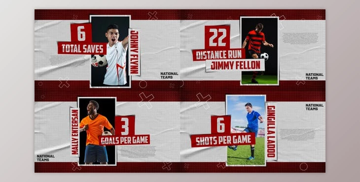 Download Sport Player Score Card (Videohive 49826557) - AE Project