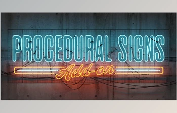 <span class='badge badge-warning'>Blender</span> - Download Procedural Signs v2.0 + Assets