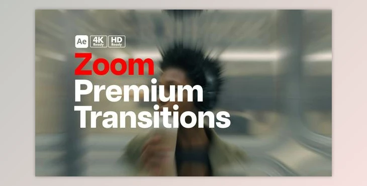 Download Premium Transitions Zoom (Videohive 49852870) - AE Project